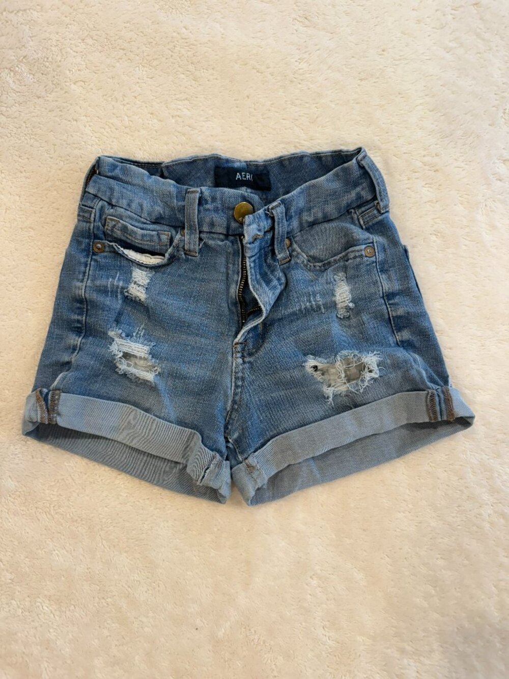 Aero Denim Shorts